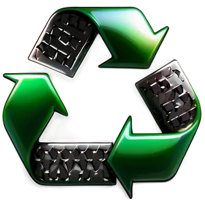 Stylized Recycle Symbol Png 30 PNG image