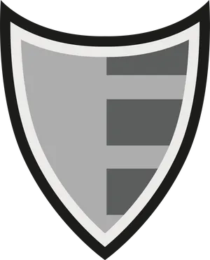 Stylized Shield Graphic PNG image