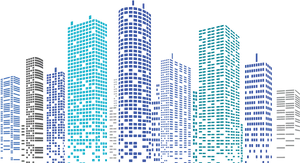 Stylized Skyline Illustration