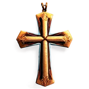 Stylized Thin Cross PNG 69