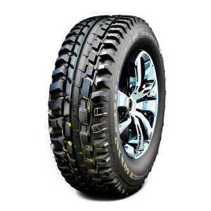Stylized Tire Tread PNG 35