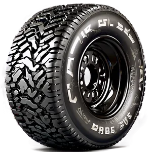 Stylized Tire Tread PNG Tpj23 PNG