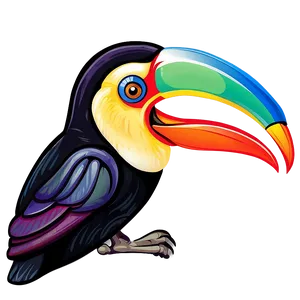 Stylized Toucan Vector Png Fgv PNG image