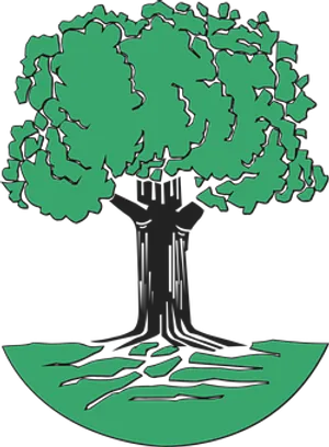 Stylized Tree Graphic