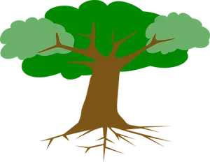 Stylized Tree Graphic