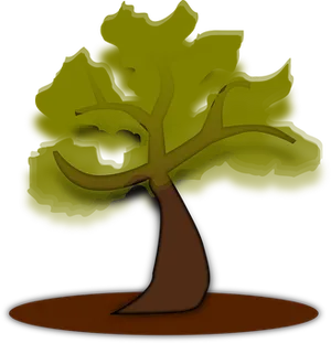 Stylized Tree Illustration