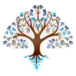 Stylized Tree Of Life Graphic PNG Asf97 PNG