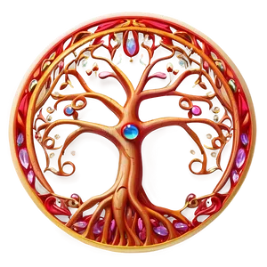 Stylized Tree Of Life Graphic Png Gmx41 PNG image