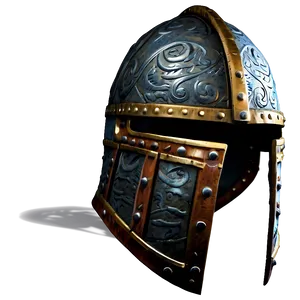 Stylized Viking Helmet PNG 53