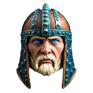 Stylized Viking Helmet PNG Aug12