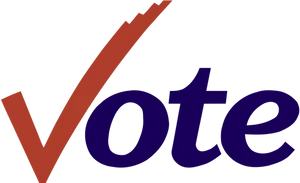 Stylized Vote Logo PNG image