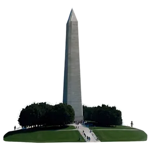 Stylized Washington Monument Graphic PNG Ehk80