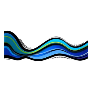 Stylized Wavy Lines Icon PNG Vju52