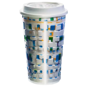 Styrofoam Cup On Desk Png 06122024 PNG image