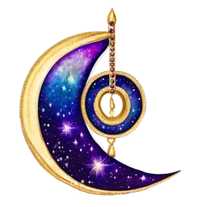 Sublime Stardust Cascade PNG Quu
