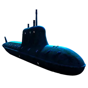 Submarine In Coral Reef PNG 05252024 PNG