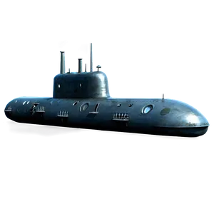 Submarine In Ocean Depth PNG Gbh