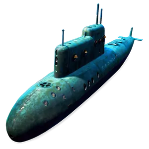 Submarine In The Abyss PNG Xok27 PNG