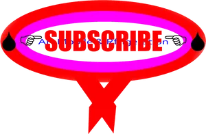 Subscribe Button Graphic PNG image