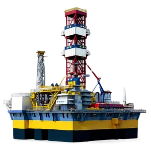 Subsea Oil Rig PNG Trs16