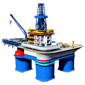Subsea Oil Rig PNG Yrg32