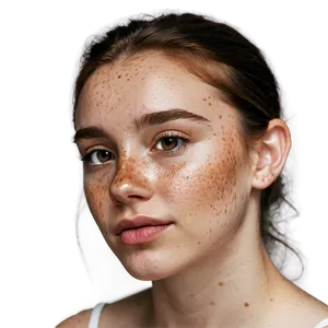Subtle Freckles On Cheeks PNG 83