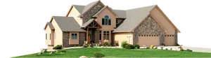 Suburban Luxury Home Exterior
