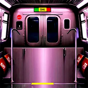 Subway Train PNG Lnd