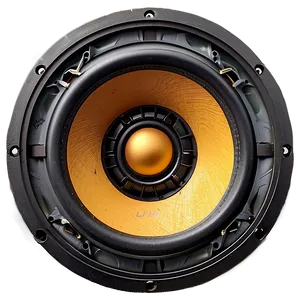 Subwoofer Speaker PNG Gft