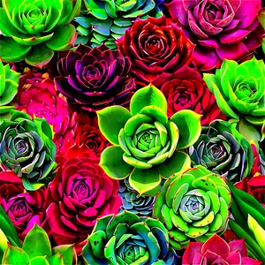 Succulent Bouquet Png Bwd PNG image