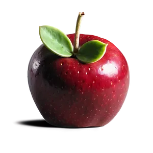 Succulent Red Apple Png 06272024 PNG image