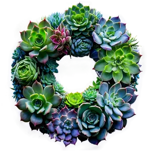 Succulent Wreath Making PNG 06212024