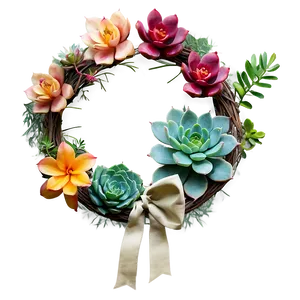 Succulent Wreath Making PNG 83 PNG