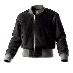 Suede Bomber Jacket Soft PNG Ljd60 PNG