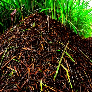 Sugar Cane Mulch For Gardens PNG 06132024