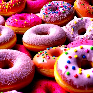 Sugar Dusted Donut Png 38 PNG image