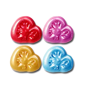 Sugar-free Candy Hearts PNG 06212024 PNG
