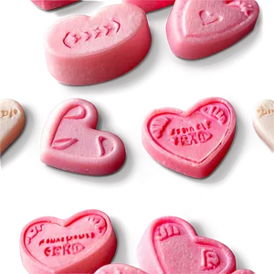 Sugar-free Candy Hearts PNG Odb40 PNG