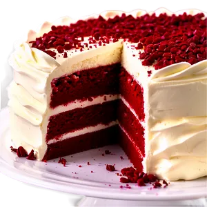 Sugar-free Red Velvet Cake PNG 96 PNG