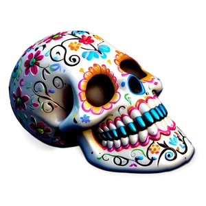 Sugar Skull Decoration PNG D