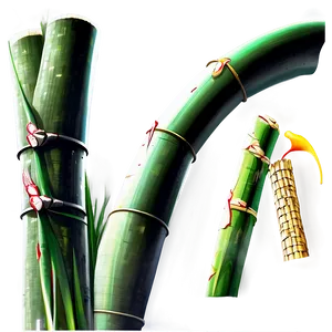 Sugarcane Biofuel Concept PNG 06262024
