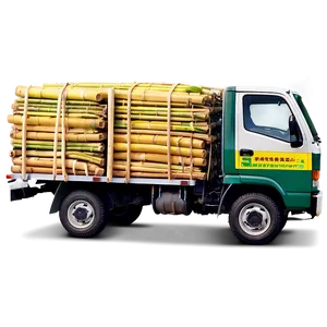 Sugarcane Delivery Truck PNG 06262024