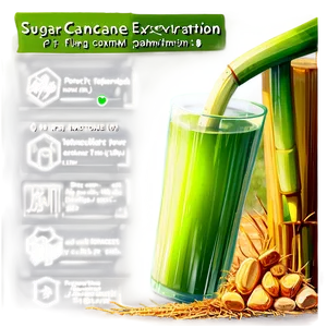 Sugarcane Juice Extraction Png 06262024 PNG image