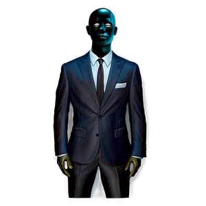 Suit And Tie For Evening Event Png 06262024 PNG image