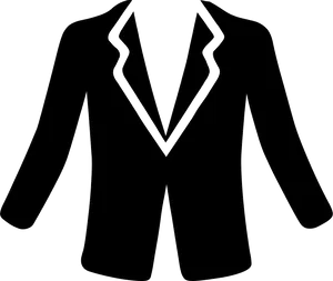 Suit Jacket Outline PNG image