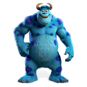 Sulley Roaring Pose Png Xsl PNG image