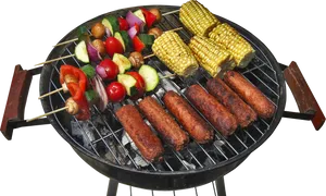 Summer B B Q Grill Delights PNG