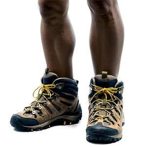 Summer Hiking Boots PNG 06282024