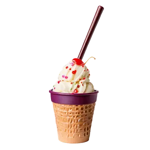Summer Ice Cream Cup PNG 06262024 PNG