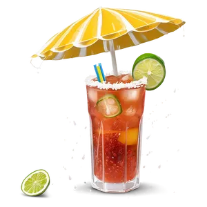 Summer Michelada Drink Png Esa74 PNG image